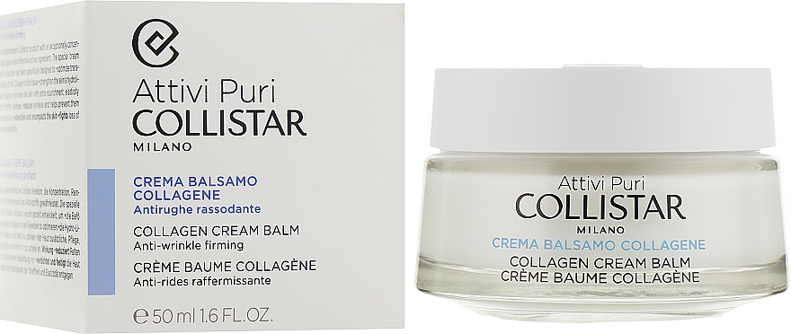 Straffender Anti-Falten Creme-Balsam für das Gesicht mit Kollagen - Collistar Pure Actives Collagen Cream Balm
