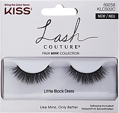 Düfte, Parfümerie und Kosmetik Künstliche Wimpern - Kiss Lash Couture Faux Mink Collection Little Black Dress