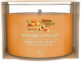 Düfte, Parfümerie und Kosmetik Duftkerze im Miniglas - Yankee Candle Farm Fresh Peach Mini