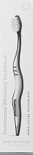 Zahnbürste mit Silberionen mit antibakterieller Wirkung weich weiß und grau - WhiteWash Laboratories Whitening Toothbrush Nanosilver Technology  — Bild N1