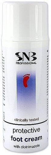 Schützende Fußcreme mit Clotrimazol - SNB Professional Protective Foot Cream  — Bild N1