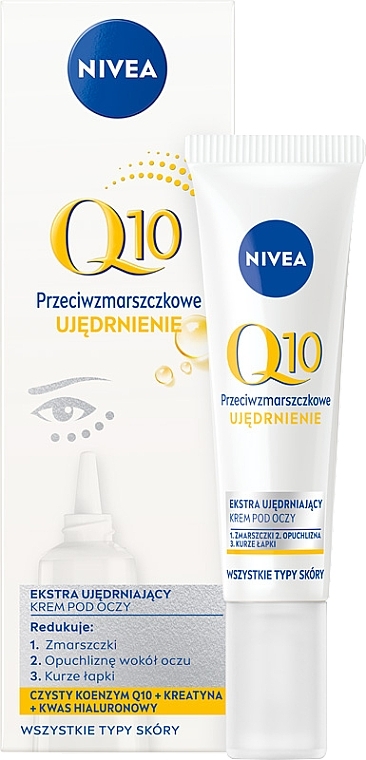 Augencreme - Nivea Q10 Plus Anti-wrinkle Eye Care — Bild N1