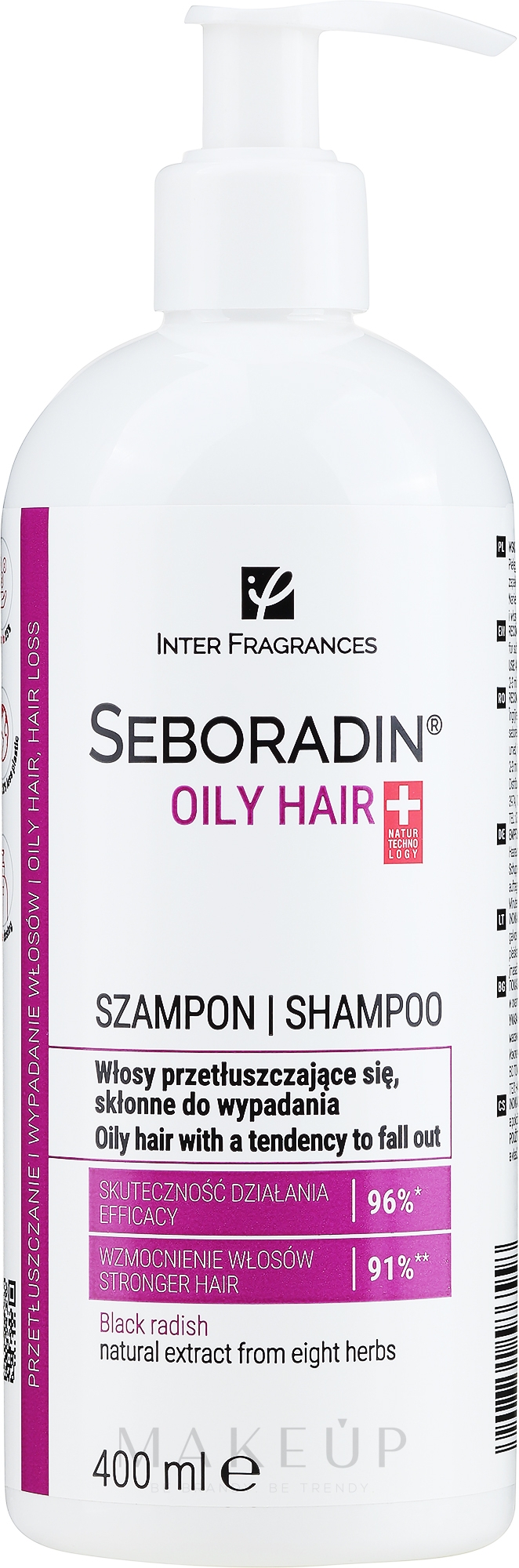 Shampoo für fettiges Haar - Seboradin Oily Hair Shampoo — Bild 400 ml