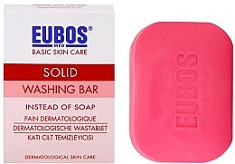 Gesichts- und Körperseife für unreine und Mischhaut - Eubos Med Basic Skin Care Solid Washing Bar Red — Bild N1