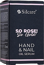 Pflegendes Hand- und Nagelöl-Serum - Silcare Hand & Nail Oil Serum — Bild N2