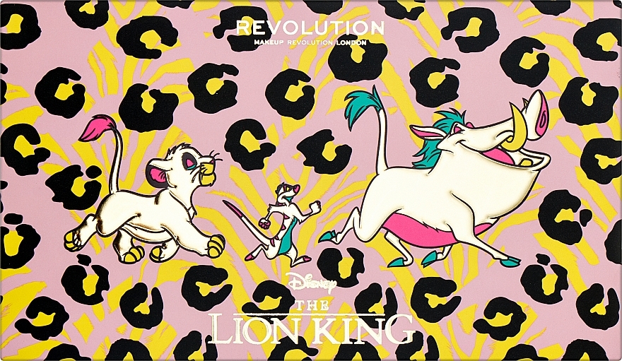 Lidschattenpalette - Makeup Revolution Disney The Lion King Hakuna Matata Shadow Palette — Bild N2