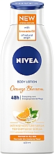 Feuchtigkeitsspendende Körperlotion mit Avocadoöl und Orangenblütenduft - Nivea Orange Blossom Body Lotion — Bild N1