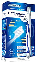 Düfte, Parfümerie und Kosmetik Hybrid-Zahnbürste blau - Elgydium Clinic Hybrid Toothbrush