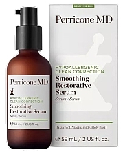 Glättendes Gesichtsserum - Perricone MD Hypoallergenic Clean Correction Smoothing Restorative Serum — Bild N1