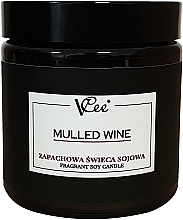 Sojakerze mit Glühweinduft - Vcee Mulled Wine Fragrant Soy Candle — Bild N1