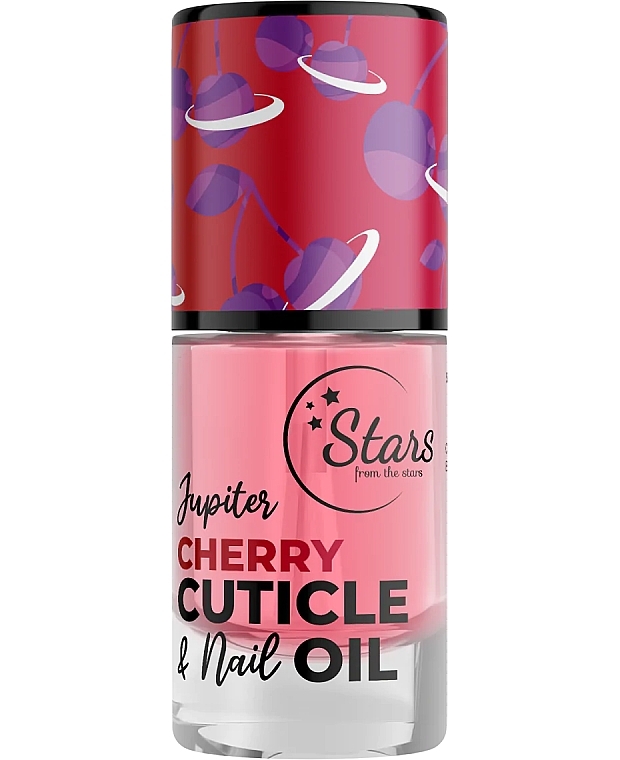 Öl für Nägel und Nagelhaut - Stars from The Stars Cuticle & Nail Oil Jupiter Cherry — Bild N1