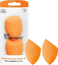 Make-up Schwamm 2 St. - Real Techniques 2 Pack Miracle Complexion SPNG — Bild N2