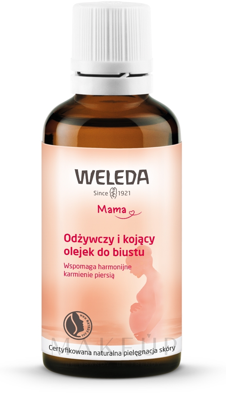Brustöl gegen Spannungsgefühle in der Schwangerschaft und beim Stillen - Weleda Mother Nursing Oil — Bild 50 ml