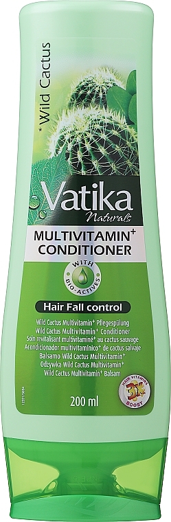 Pflegende Anti-Spliss Haarspülung mit Wildkaktus-Extrakt - Dabur Vatika Wild Cactus Anti-Breakage Conditioner — Bild N1