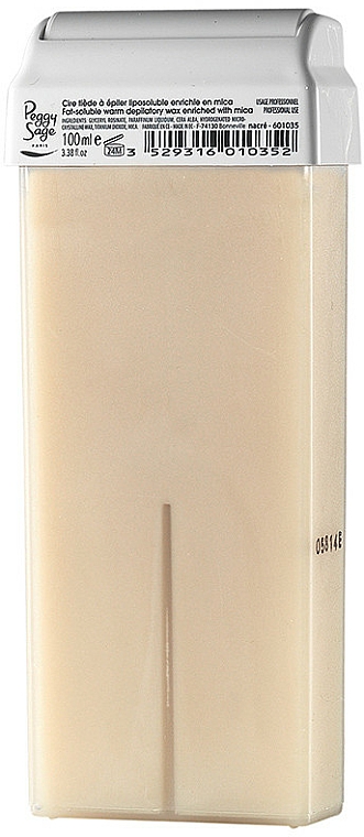 Breiter Roll-on-Wachsapplikator für den Körper Glimmerfarbe - Peggy Sage Cartridge Of Fat-Soluble Warm Depilatory Wax Mica