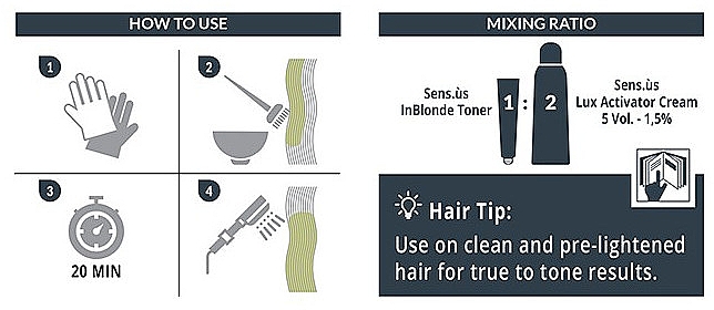 Haarfärbemittel - Sensus Inblonde Toner — Bild N5