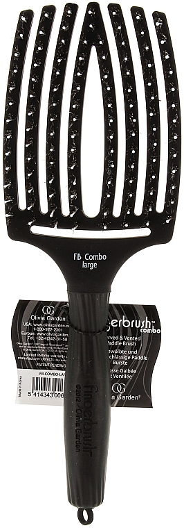 Massage- und Entwirrungsbürste groß - Olivia Garden Finger Brush Combo Large