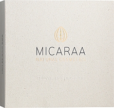 Düfte, Parfümerie und Kosmetik Pflegeset für trockene Haut - Micaraa Beauty Box (eye/ser/15ml + f/ser/30ml + f/cr/50ml)