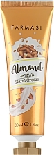 Handcreme mit Mandeln und Milch - Farmasi Almond & Milk Hand Cream — Bild N2