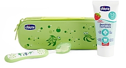 Düfte, Parfümerie und Kosmetik Reiseset grün - Chicco (Toothbrush + Toothpaste/50ml)