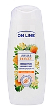 Duschgel mit Vanille und Honig - On Line Vanilla&Honey Creamy Shower Gel — Bild N1