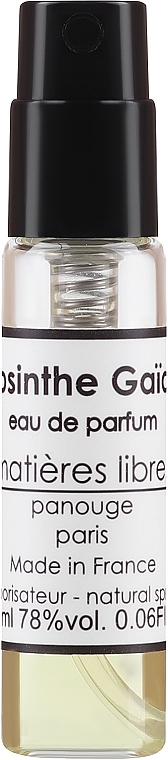 GESCHENK! Panouge Absinthe Gaiac - Eau de Parfum (Probe) — Bild N1