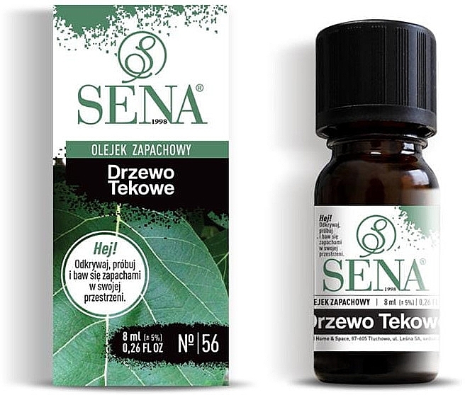 Duftöl Teakbaum - Sena Aroma Oil №56 Teakwood — Bild N1