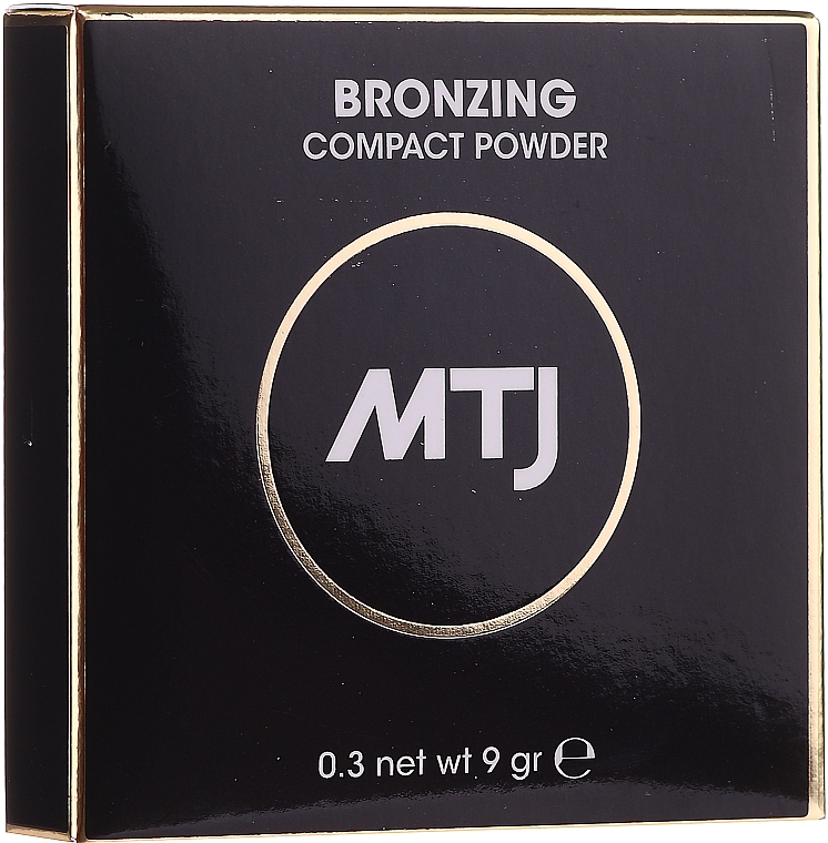Kompakter Bronzepuder - MTJ Cosmetics Bronzing Compact Powder — Bild N1