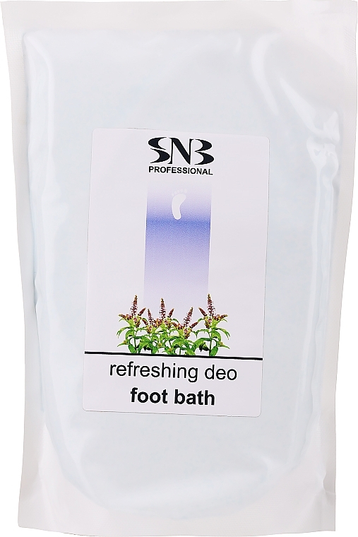 Erfrischendes desodorierendes Fußsalz - SNB Professional Refreshing Deo Foot Bath  — Bild N1