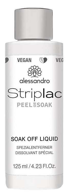 Nagellackentferner - Alessandro International Striplac Peel Or Soak Soak Off Liquid  — Bild N1