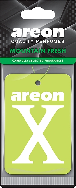 Lufterfrischer Mountain fresh - Areon X Quality Perfumes Mountain Fresh — Bild N1
