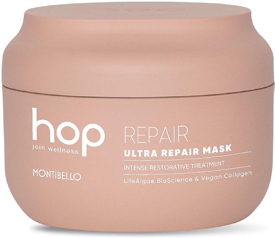 Revitalisierende Maske für trockenes und strapaziertes Haar - Montibello HOP Ultra Repair Mask — Bild N2