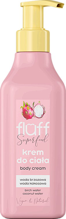 Feuchtigkeitsspendende Körpercreme mit Drachenfrucht-Extrakt - Fluff Superfood Body Cream — Bild N1