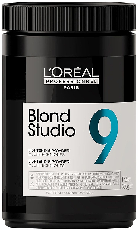Aufhellende Haarpulver - L'Oreal Professionnel Blond Studio 9 Lightening Powder — Bild N1