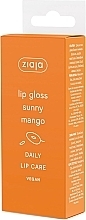 Lipgloss-Balsam - Ziaja Lip Gloss Sunny Mango — Bild N2