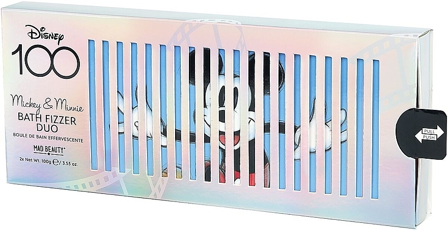 Badebomben - Mad Beauty Disney 100 Mickey & Minnie Bath Fizzer Duo — Bild N1