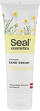 Düfte, Parfümerie und Kosmetik Weichmachende Handcreme mit Kamille und Panthenol - Seal Cosmetics Soothing Hand Cream