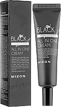 Düfte, Parfümerie und Kosmetik Feuchtigkeitsspendende, reparierende und porenverfeinernde Gesichtscreme mit schwarzem Schneckenfiltrat - Mizon Black Snail All In One Cream (Tube)