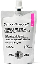 Düfte, Parfümerie und Kosmetik Gesichtspeeling mit Teebaumöl - Carbon Theory Facial Exfoliating Scrub