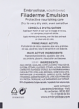 Philaderm-Emulsion für trockene Haut - Embryolisse Laboratories Filaderme Emulsion (Probe)  — Bild N2