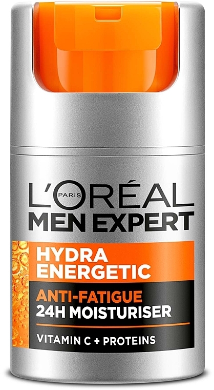 Feuchtigkeitsspendende Gesichts- und Halslotion für Männer - L'Oreal Paris Men Expert Hydra Energetic Daily Anti-Fatigue Moisturising — Bild N1