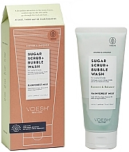 Düfte, Parfümerie und Kosmetik Zuckerpeeling für Kopfhaut und Körper Regenwald - Voesh Sugar Scrub+Bubble Wash Rainforest Mist