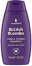 Düfte, Parfümerie und Kosmetik Shampoo für coloriertes Haar - Lee Stafford Bleach Blondes Purple Toning Shampoo