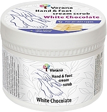 Schützendes Creme-Peeling für Hände und Füße weiße Schokolade - Verana Protective Hand & Foot Cream-scrub White Chocolate — Bild N2