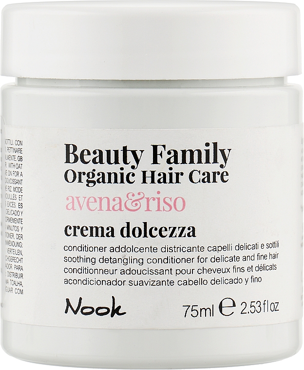 Conditioner für feines Haar - Nook Beauty Family Organic Hair Care Cond — Bild N1
