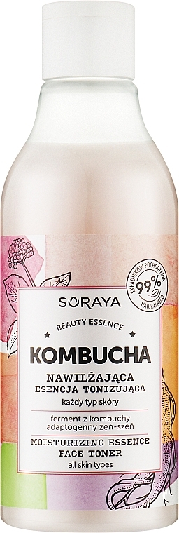 Gesichtstonikum - Soraya Kombucha Moisturizing Essence Face Toner  — Bild N1