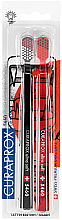 Düfte, Parfümerie und Kosmetik Zahnbürsten-Set ultra weich schwarz, rot 2 St. - Curaprox Ultrasoft 5460 Tattoo Edition