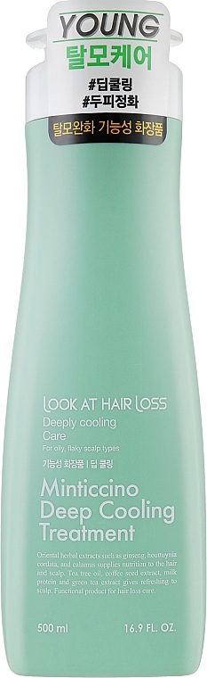 Kühlende Haarspülung - Doori Cosmetics Look At Hair Loss Minticcino Deep Cooling Treatment — Bild N2