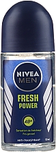 Deo Roll-on Antitranspirant - Nivea Roll-On Men Fresh Power — Bild N1