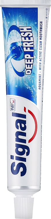 Erfrischende Zahnpasta - Signal Deep Fresh Aquamint Toothpaste — Bild N1